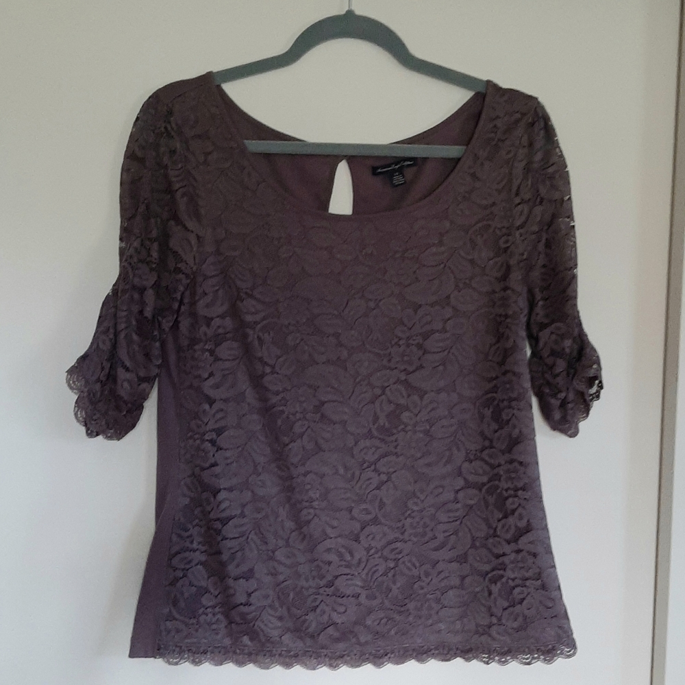 $5 DEAL Lace American Eagle Shirt